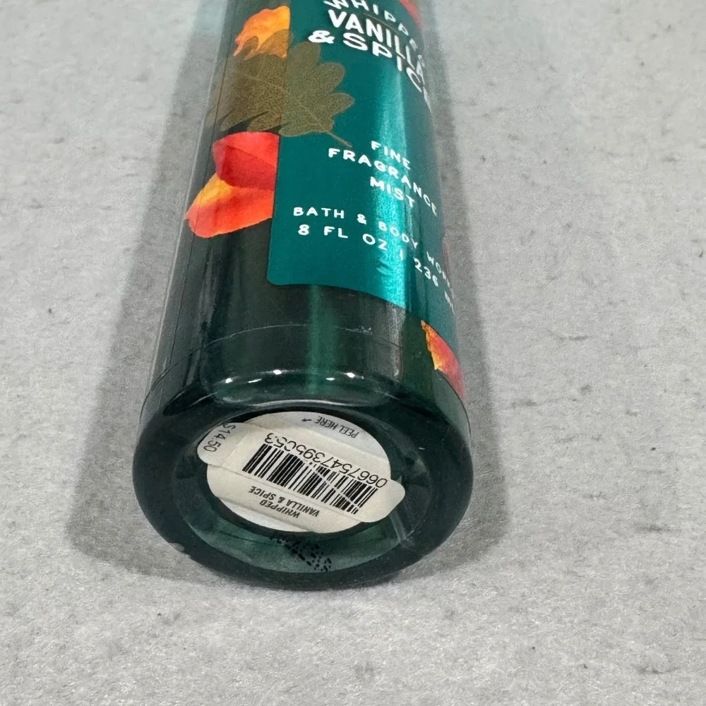 Bath & Body Works Fragrance Mist Women Teal Whipped Vanilla & Spice 8oz Spray